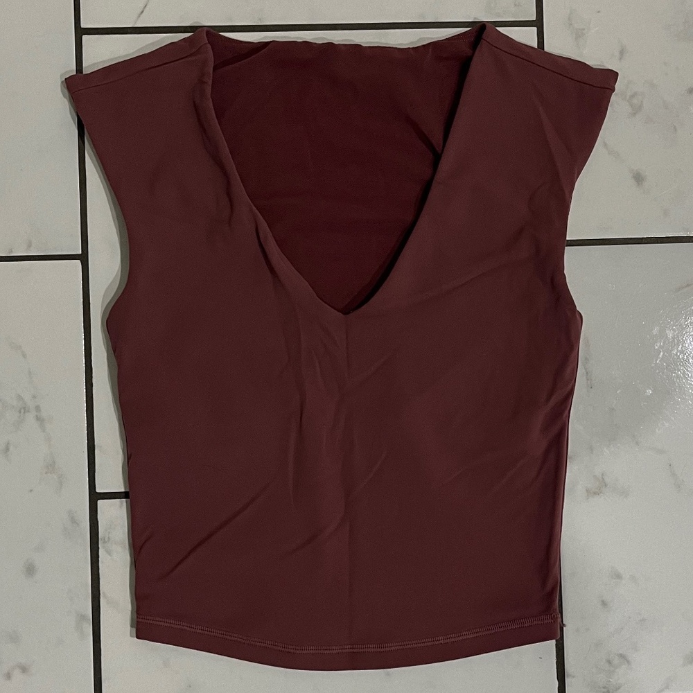 Athleta | Cropped Tank Top | Coral | XS